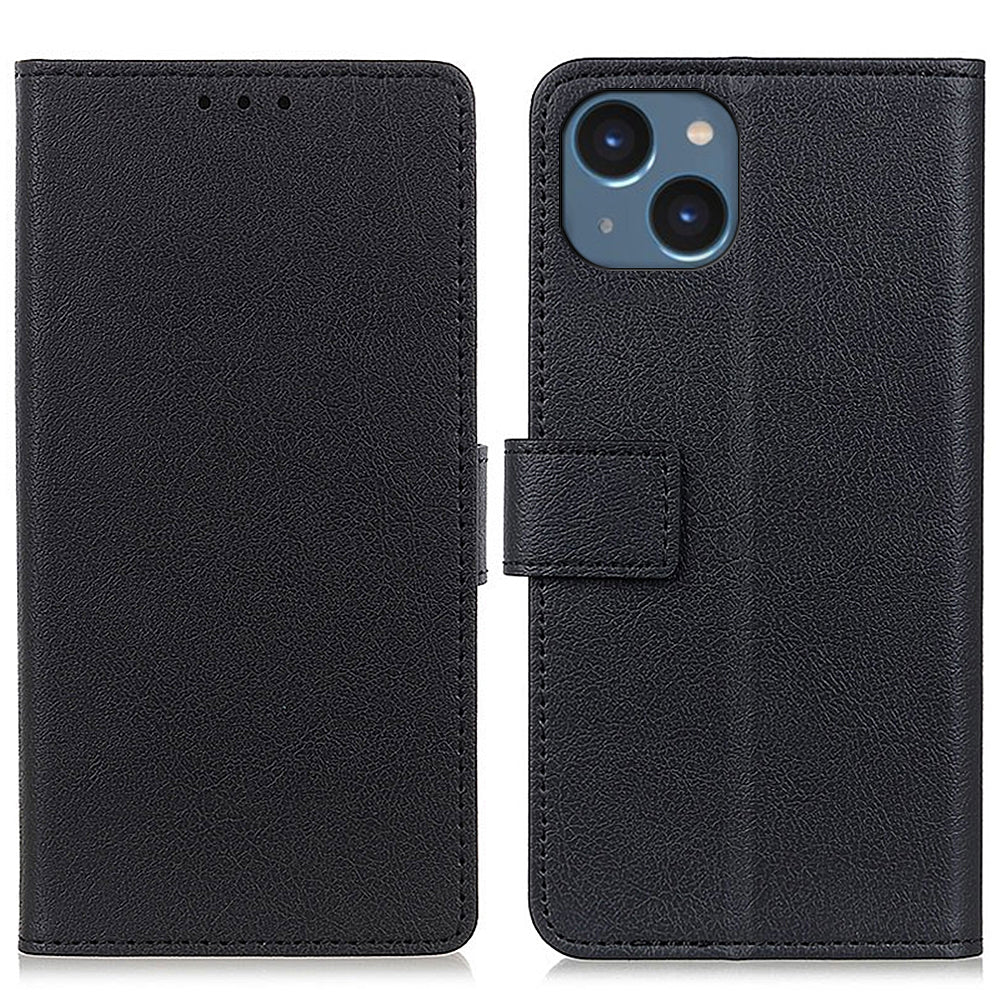 For iPhone 15 Plus Shockproof Wallet Phone Case PU Leather TPU Inner Shell Stand Flip Cover For iPhone 15 Plus Shockproof Wallet Phone Case PU Leather TPU Inner Shell Stand Flip Cover